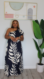 "Nina" Dress (Navy)