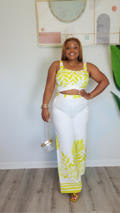 "Resort Vibes" Set (Lime)