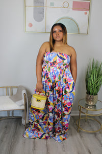 "Brunch Babe" Jumpsuit (Multi)