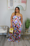 "Brunch Babe" Jumpsuit (Multi)